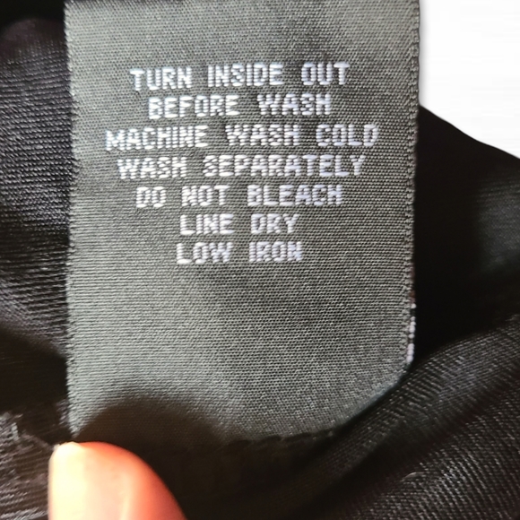 Black & Grey Metalic Polka-dot Plus Size Dress - Picture 8 of 13